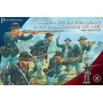 American Civil War Union Infantry in sack coats skirmishing 1861-65
